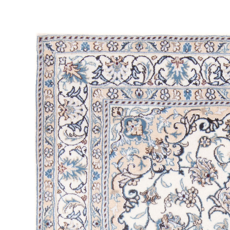 Dywan perski - Nain - Królewski - 196 x 153 cm - kremowy