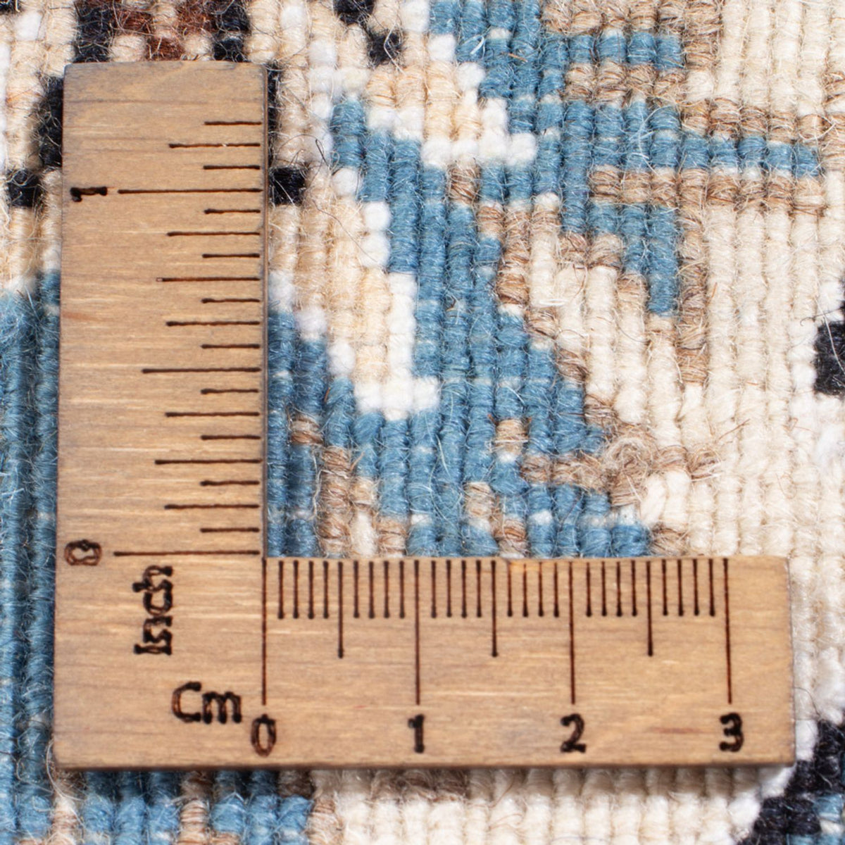 Dywan perski - Nain - Królewski - 198 x 147 cm - kremowy