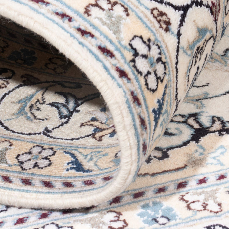 Dywan perski - Nain - Królewski - 200 x 143 cm - kremowy