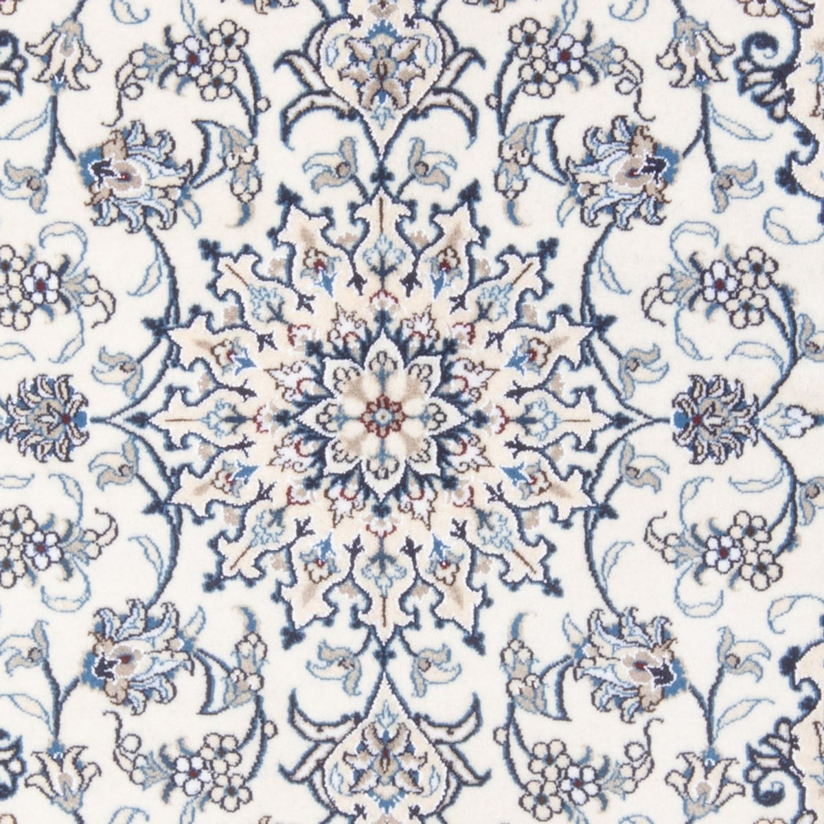 Dywan perski - Nain - Królewski - 190 x 146 cm - kremowy