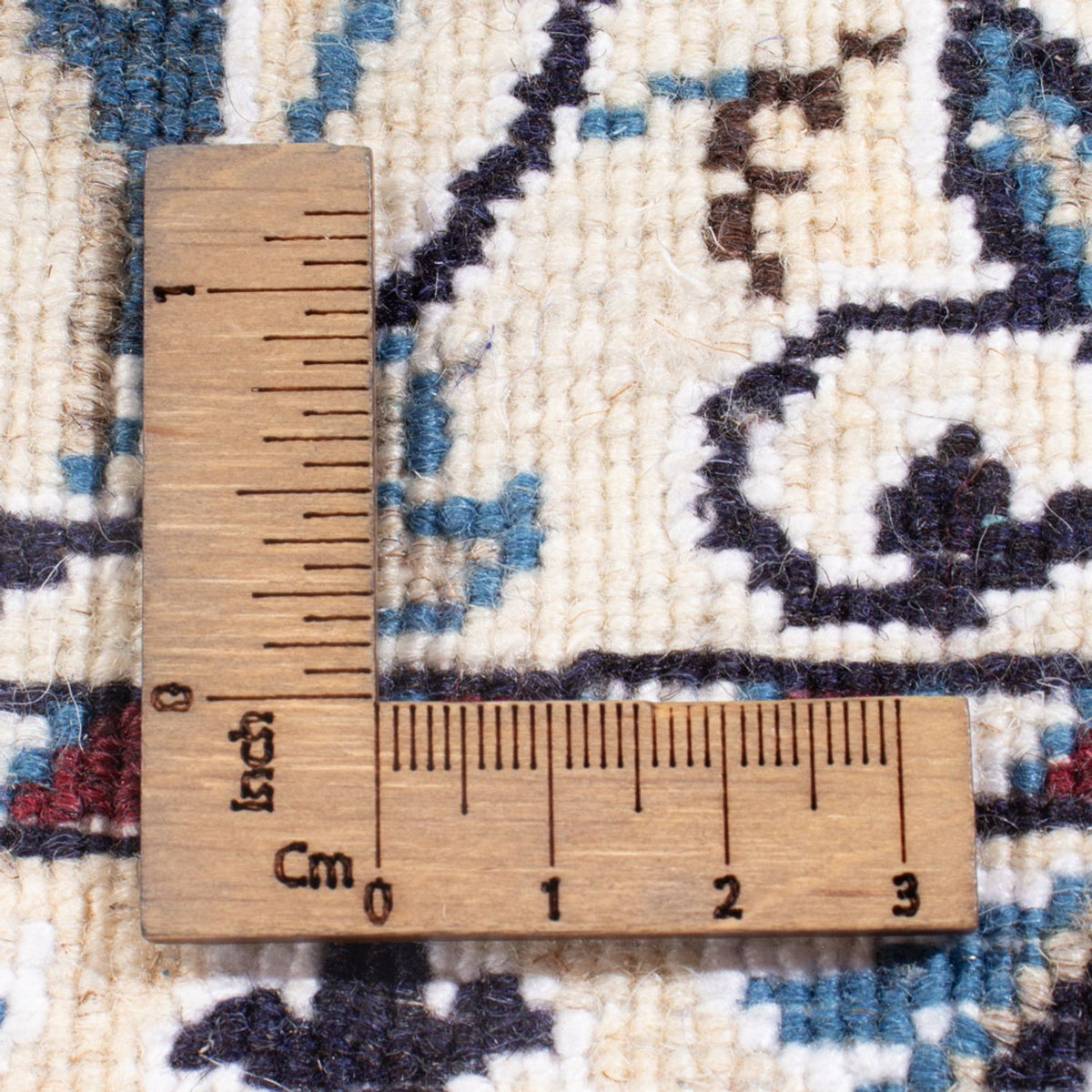 Dywan perski - Nain - Królewski - 190 x 146 cm - kremowy