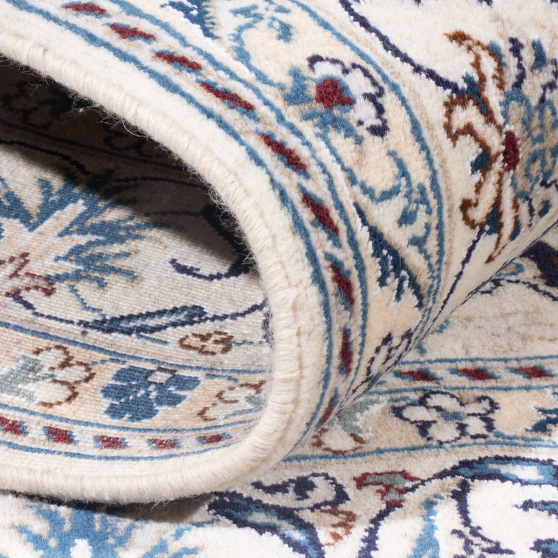 Dywan perski - Nain - Królewski - 197 x 147 cm - ciemnoniebieski