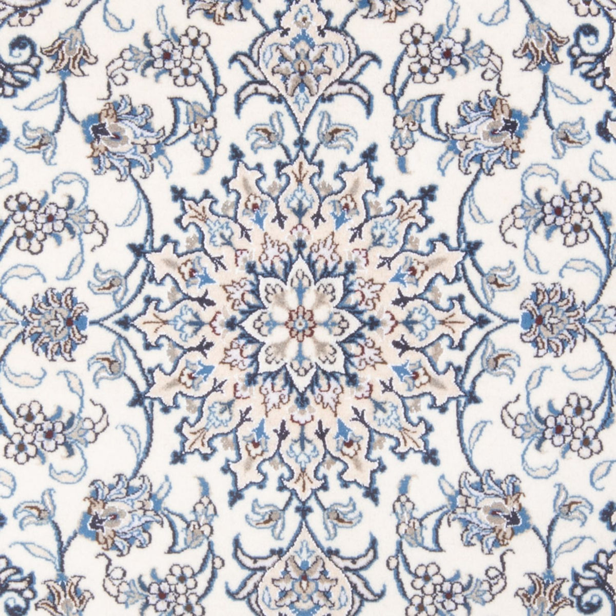 Dywan perski - Nain - Królewski - 201 x 148 cm - kremowy