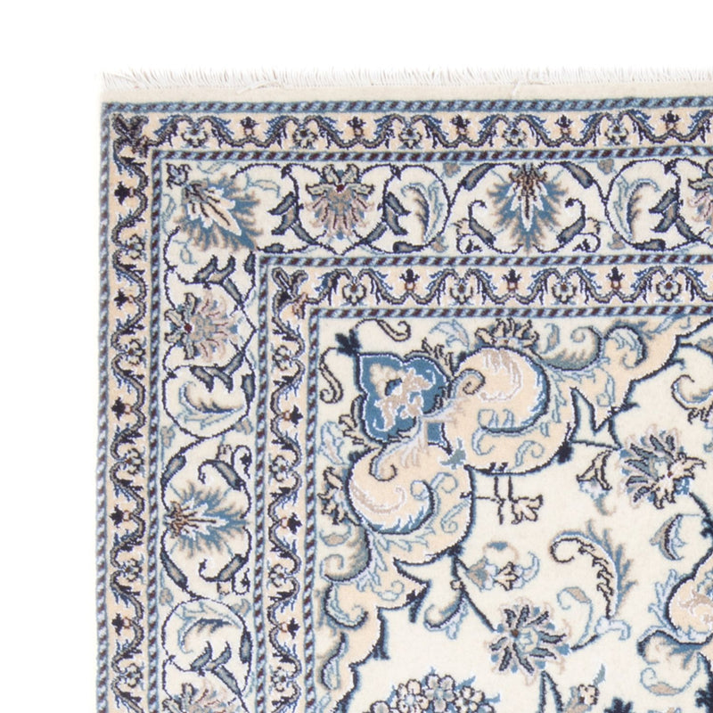 Dywan perski - Nain - Królewski - 200 x 148 cm - kremowy