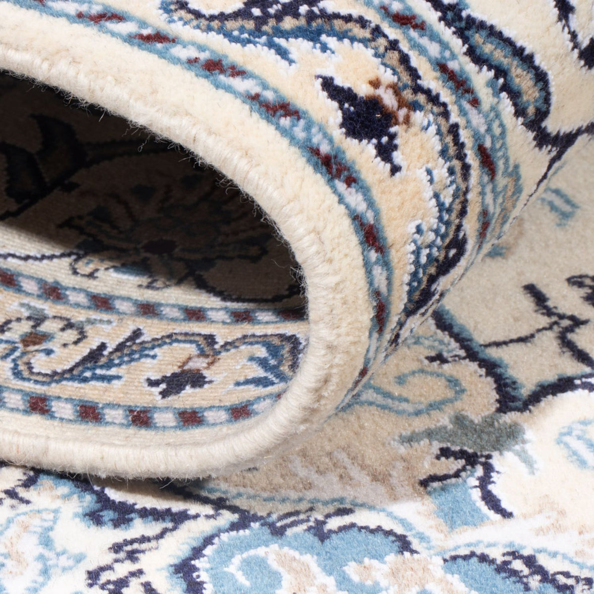 Dywan perski - Nain - Królewski - 200 x 148 cm - kremowy