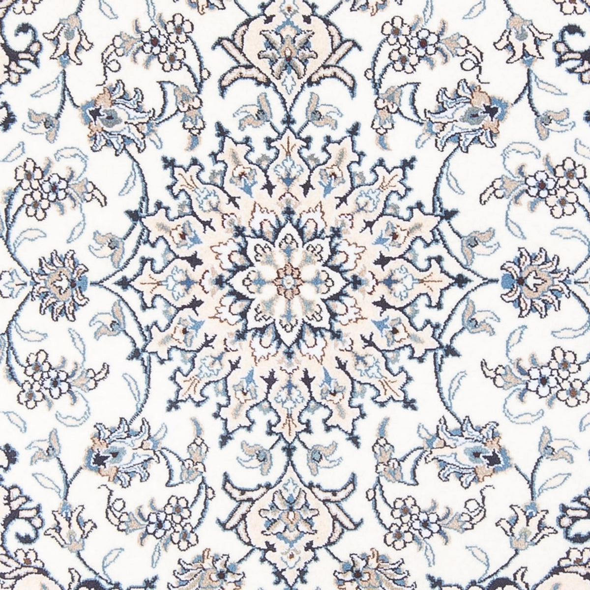 Dywan perski - Nain - Królewski - 190 x 148 cm - kremowy