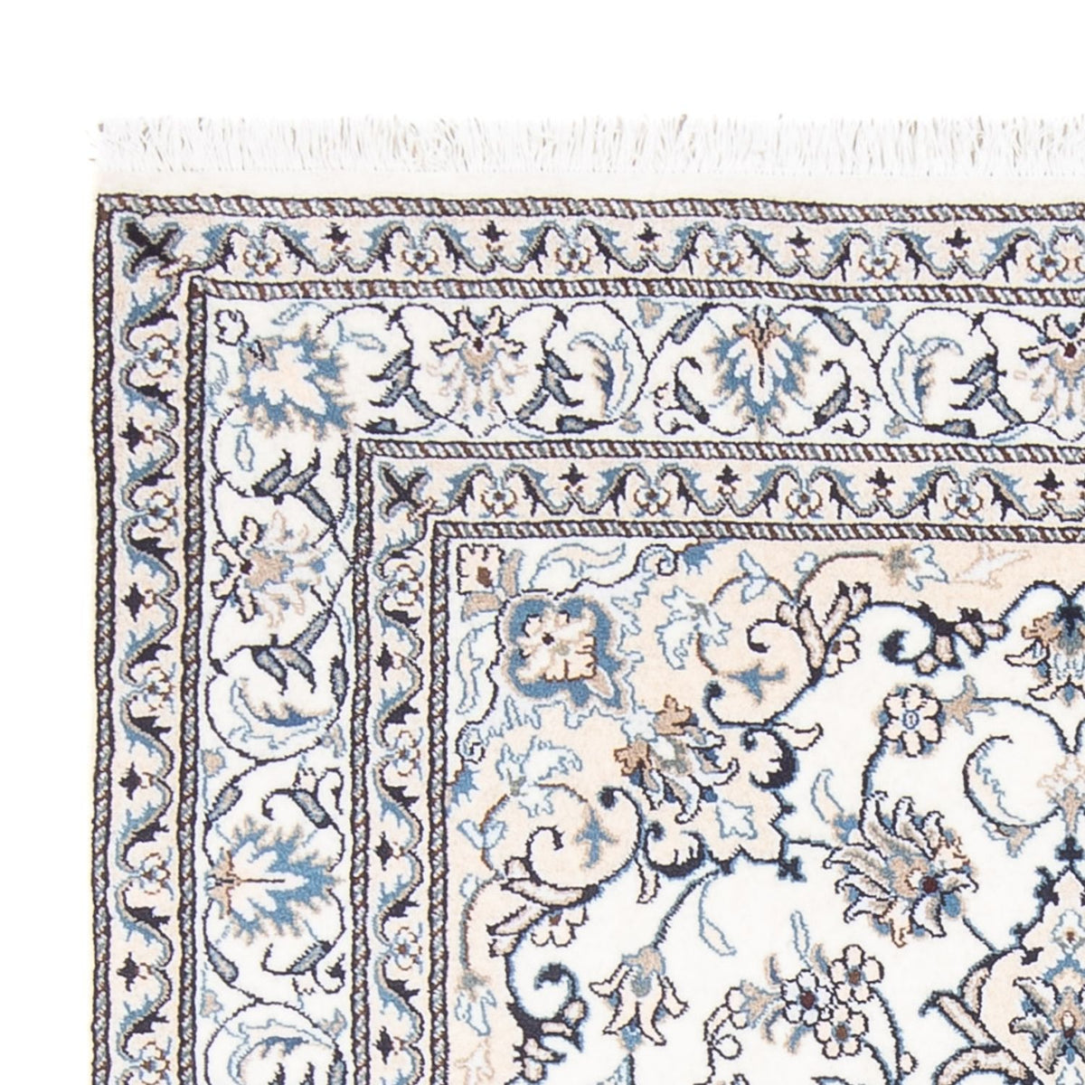 Dywan perski - Nain - Królewski - 190 x 148 cm - kremowy