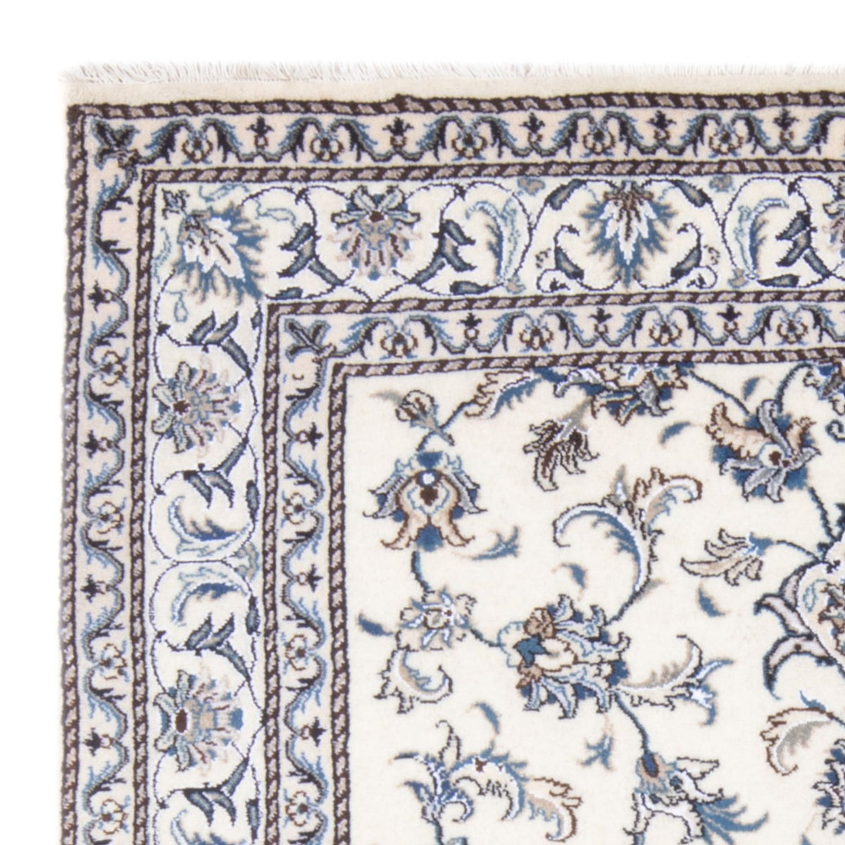 Dywan perski - Nain - Królewski - 205 x 145 cm - kremowy