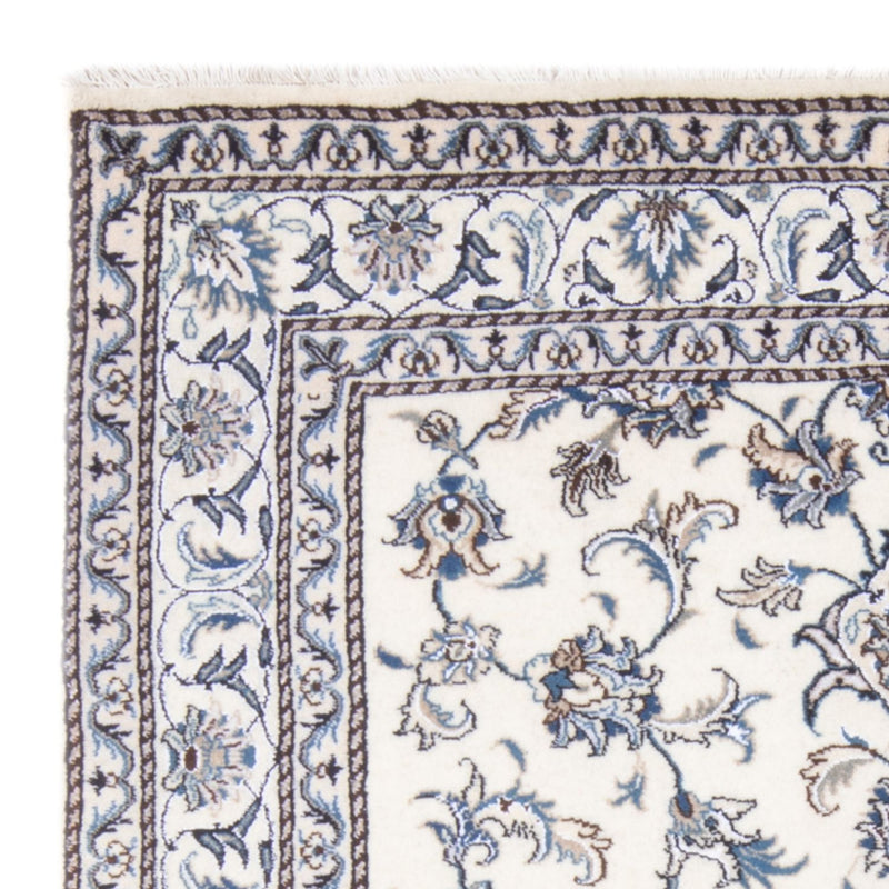 Dywan perski - Nain - Królewski - 205 x 145 cm - kremowy