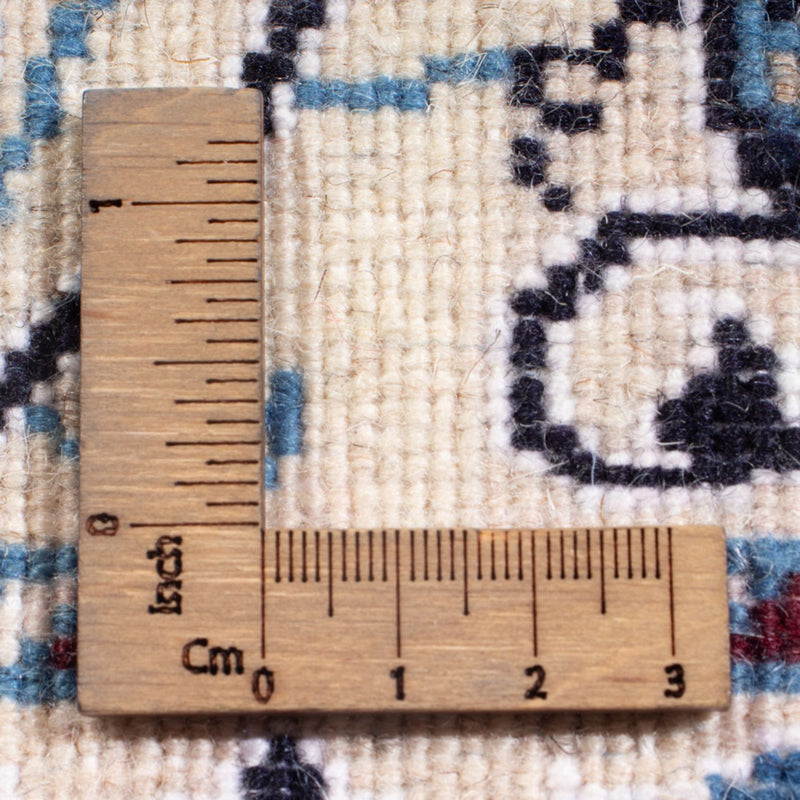 Dywan perski - Nain - Królewski - 198 x 152 cm - kremowy