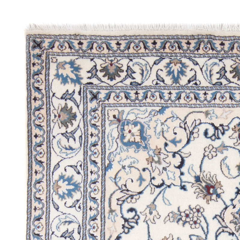 Dywan perski - Nain - Królewski - 195 x 152 cm - kremowy