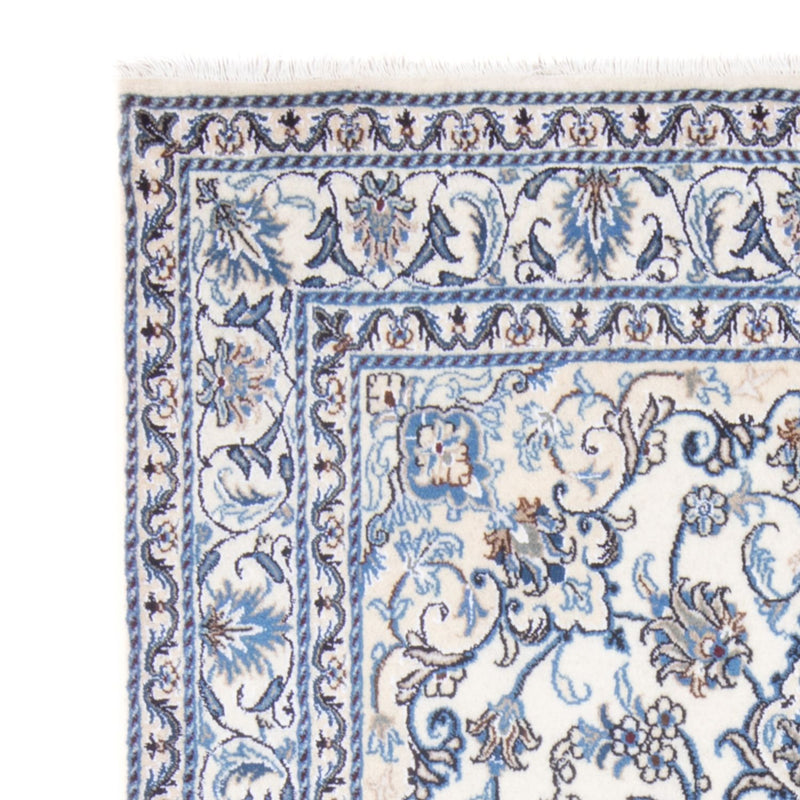 Dywan perski - Nain - Królewski - 199 x 145 cm - kremowy