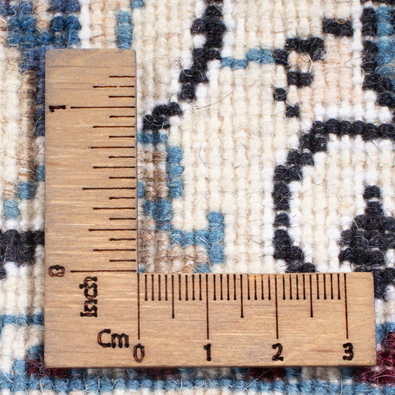 Dywan perski - Nain - Królewski - 201 x 145 cm - ciemnoniebieski