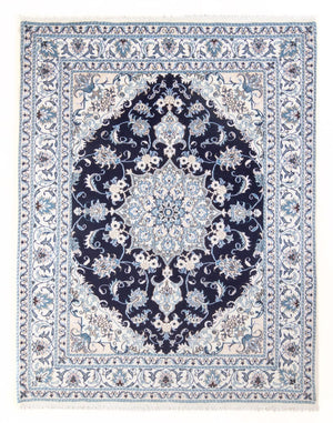 Dywan perski - Nain - Królewski - 213 x 150 cm - ciemnoniebieski