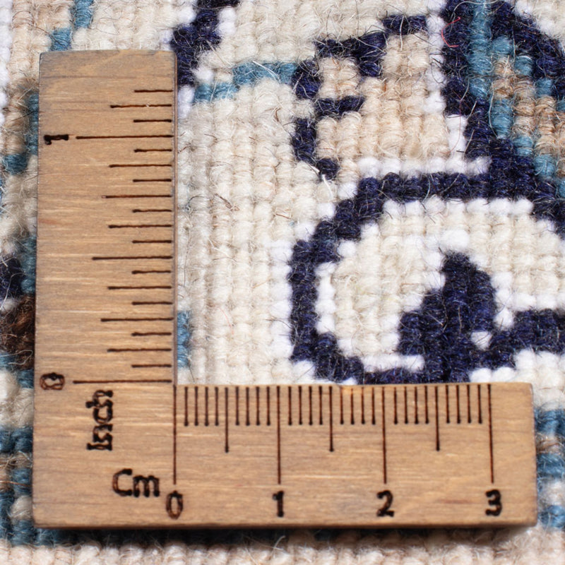 Dywan perski - Nain - Królewski - 213 x 150 cm - ciemnoniebieski