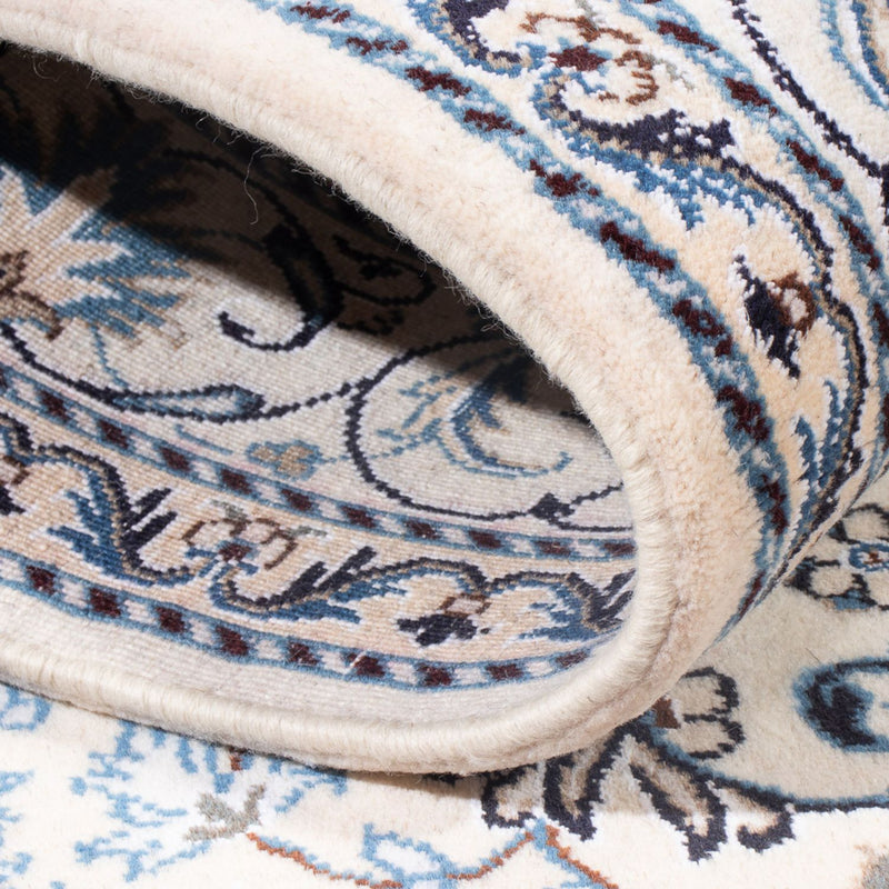 Dywan perski - Nain - Królewski - 197 x 148 cm - kremowy