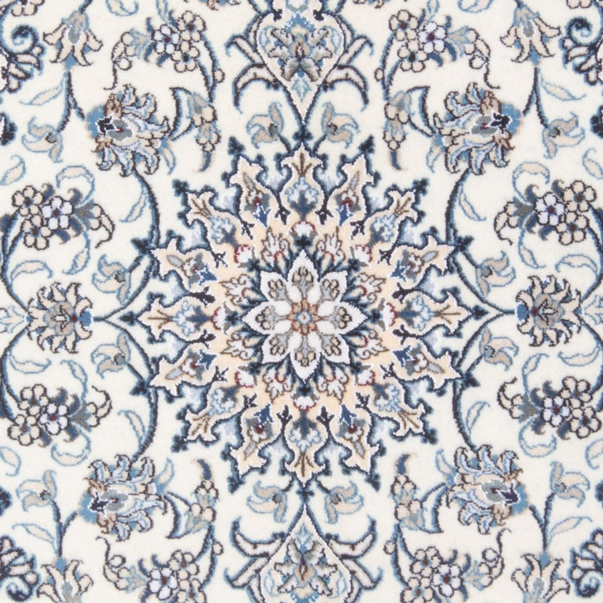 Dywan perski - Nain - Królewski - 197 x 145 cm - kremowy