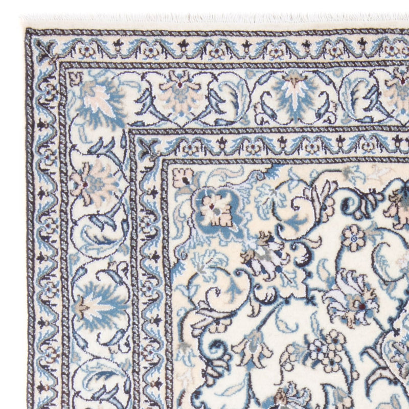 Dywan perski - Nain - Królewski - 197 x 145 cm - kremowy