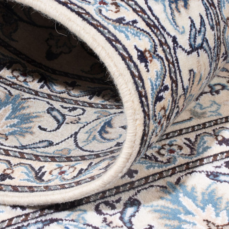 Dywan perski - Nain - Królewski - 197 x 145 cm - kremowy