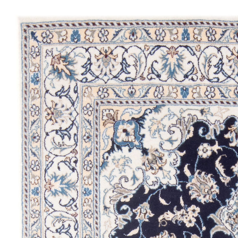 Dywan perski - Nain - Królewski - 200 x 145 cm - ciemnoniebieski