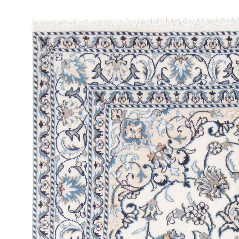 Dywan perski - Nain - Królewski - 212 x 146 cm - kremowy