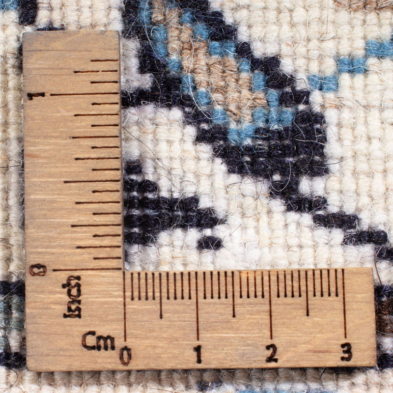 Dywan perski - Nain - Królewski - 212 x 146 cm - kremowy