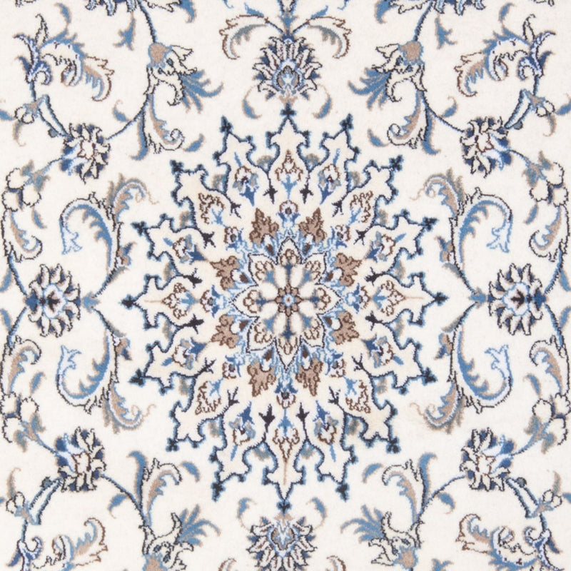 Dywan perski - Nain - Królewski - 204 x 147 cm - kremowy