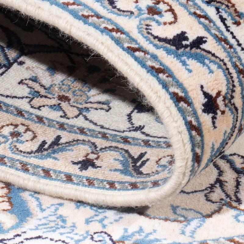 Dywan perski - Nain - Królewski - 196 x 143 cm - kremowy