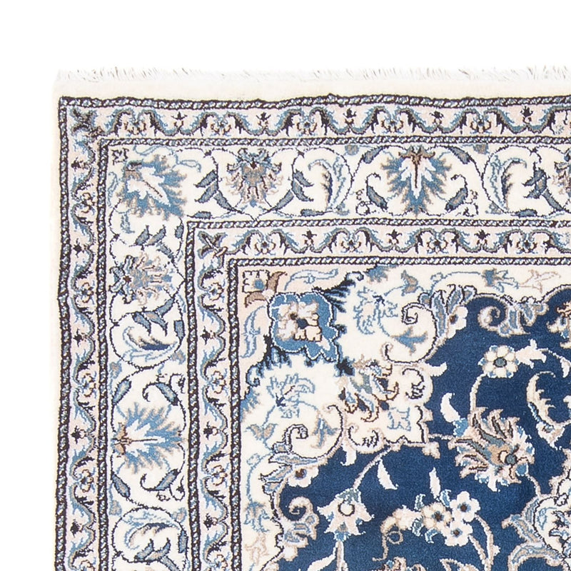 Dywan perski - Nain - Królewski - 207 x 151 cm - niebieski