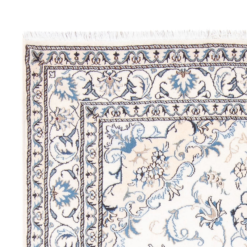 Dywan perski - Nain - Królewski - 207 x 150 cm - kremowy