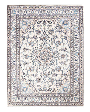 Dywan perski - Nain - Królewski - 194 x 143 cm - kremowy