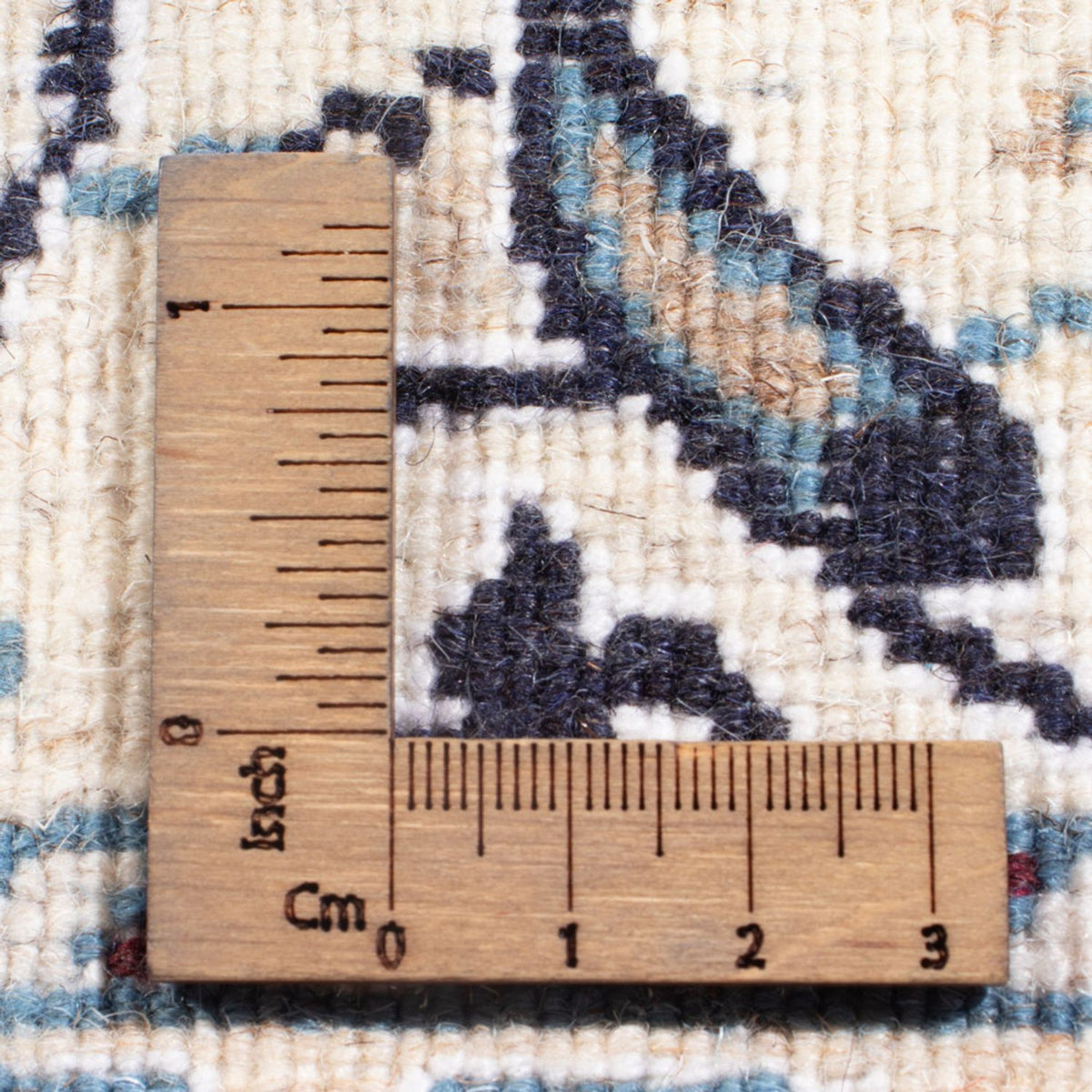 Dywan perski - Nain - Królewski - 194 x 143 cm - kremowy