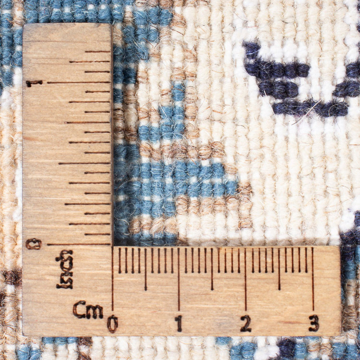 Dywan perski - Nain - Królewski - 207 x 150 cm - kremowy