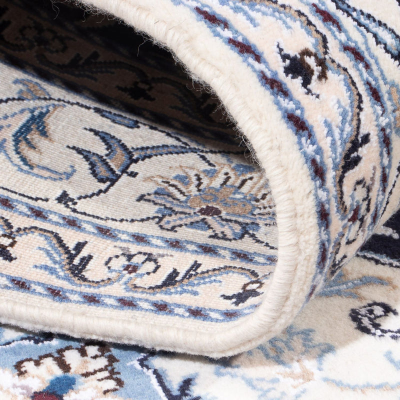 Dywan perski - Nain - Królewski - 208 x 144 cm - ciemnoniebieski