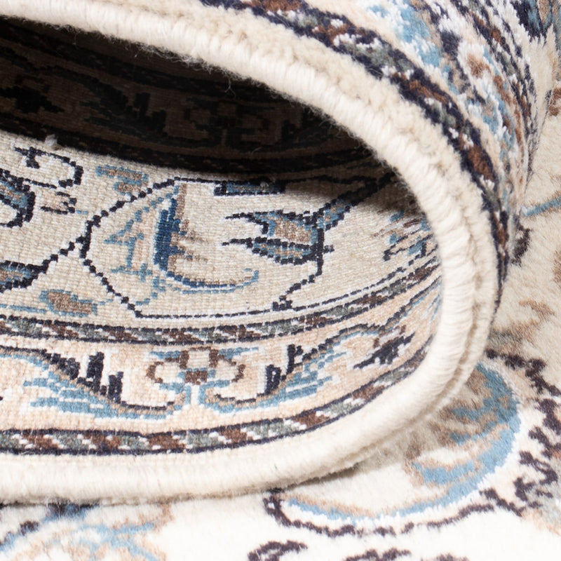 Dywan perski - Nain - Królewski - 196 x 150 cm - kremowy