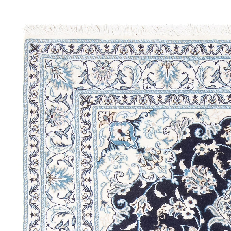 Dywan perski - Nain - Królewski - 205 x 146 cm - ciemnoniebieski