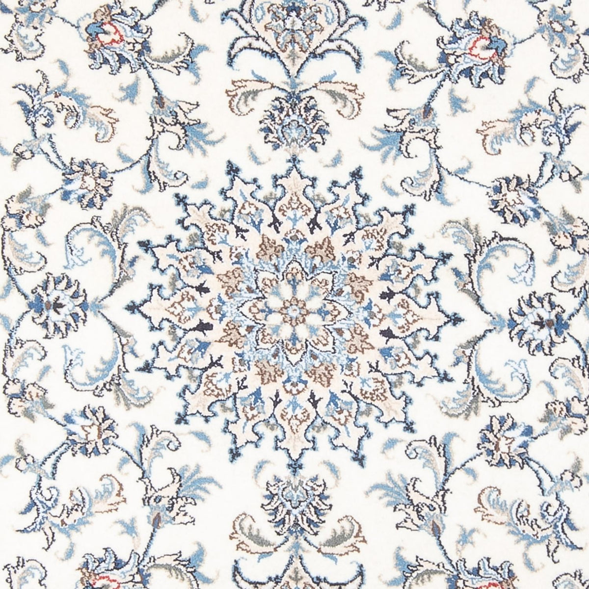 Dywan perski - Nain - Królewski - 205 x 150 cm - kremowy