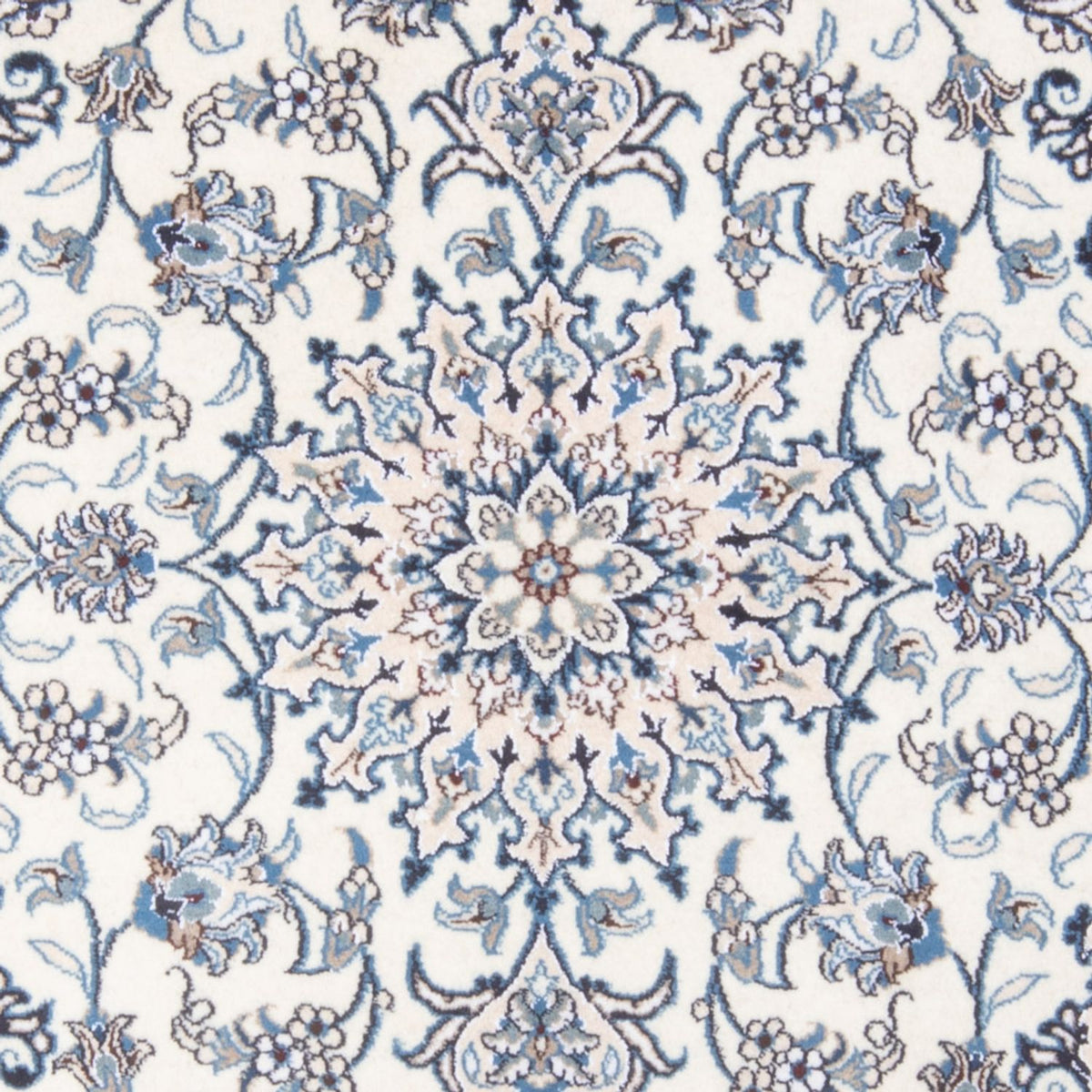 Dywan perski - Nain - Królewski - 192 x 148 cm - kremowy