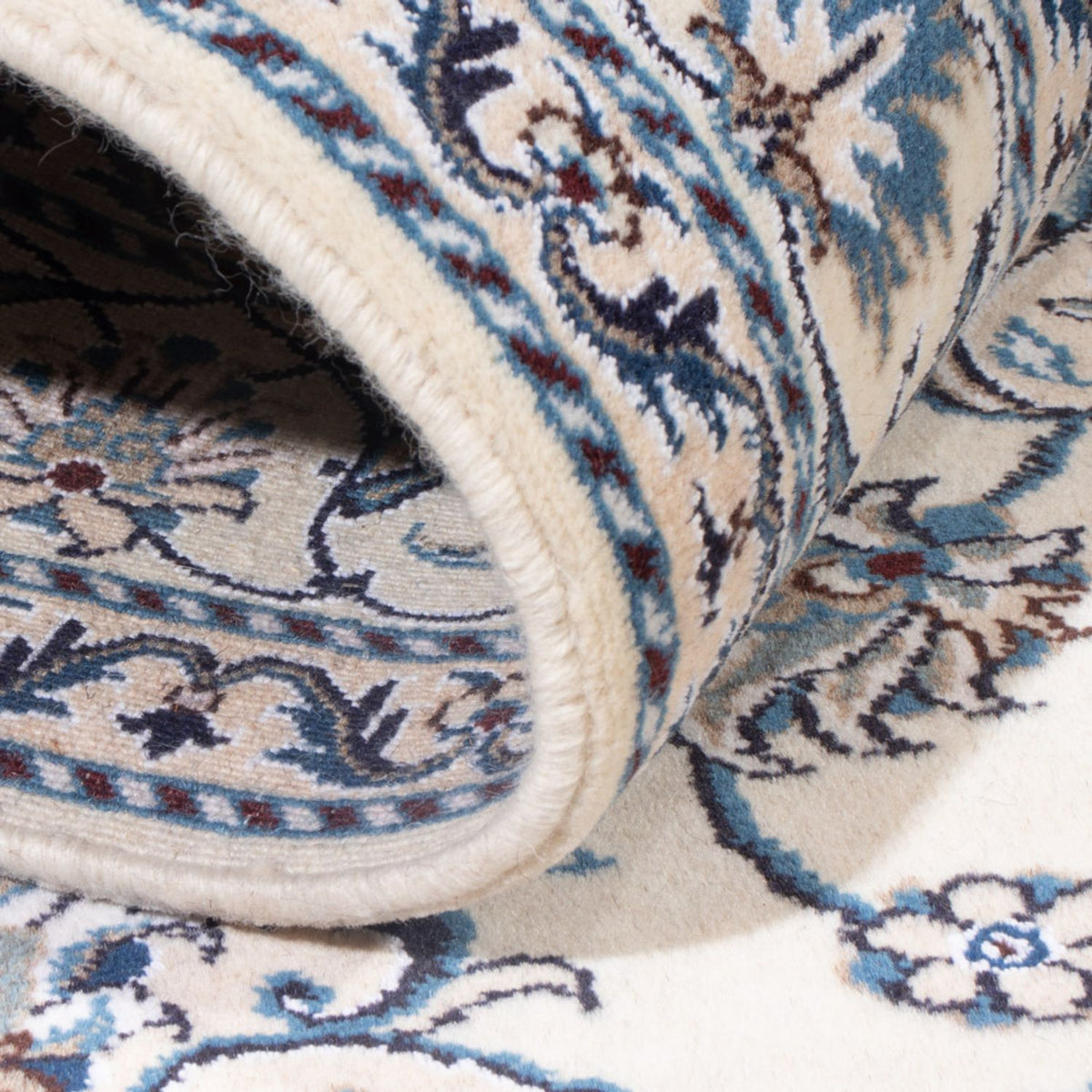 Dywan perski - Nain - Królewski - 192 x 148 cm - kremowy