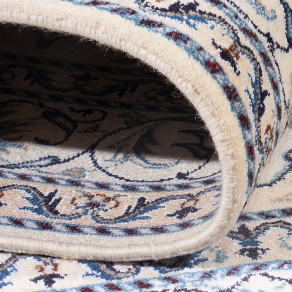 Dywan perski - Nain - Królewski - 200 x 148 cm - kremowy