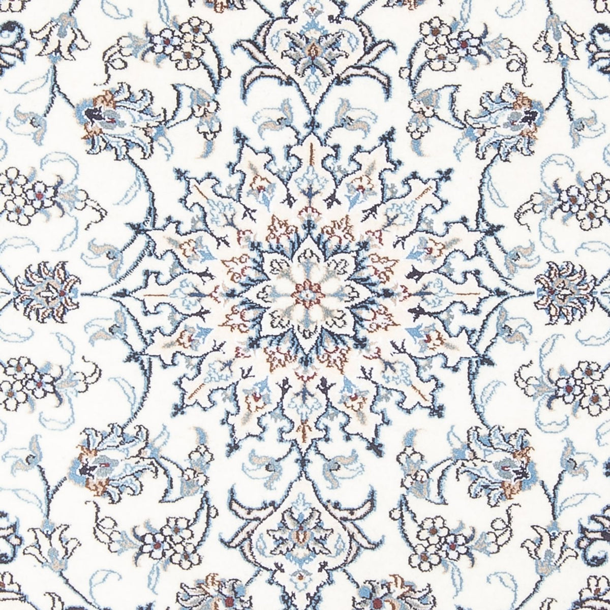 Dywan perski - Nain - Królewski - 192 x 152 cm - kremowy