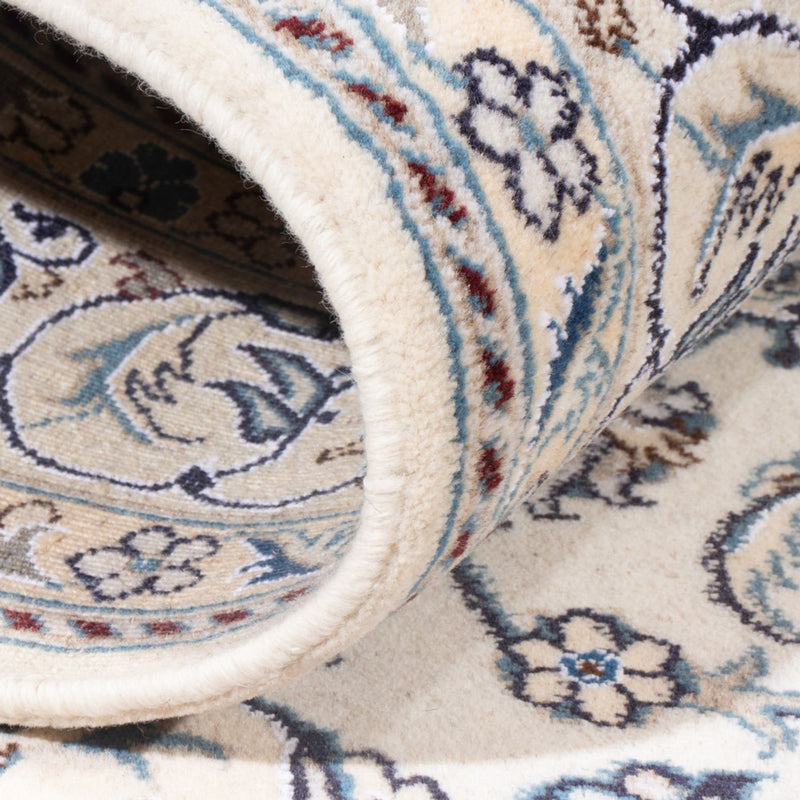 Dywan perski - Nain - Królewski - 197 x 144 cm - kremowy