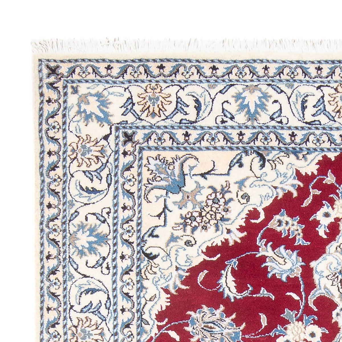 Dywan perski - Nain - Królewski - 195 x 148 cm - czerwony