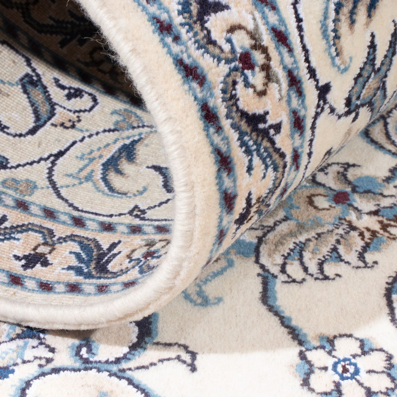 Dywan perski - Nain - Królewski - 202 x 147 cm - kremowy