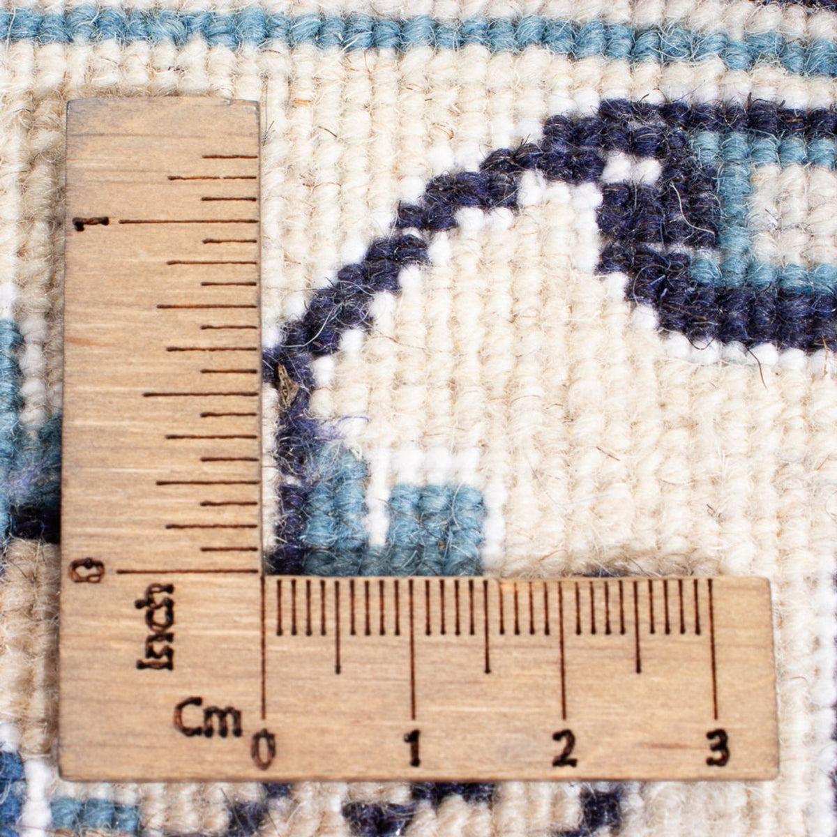 Dywan perski - Nain kwadratowy  - 200 x 196 cm - ciemnoniebieski