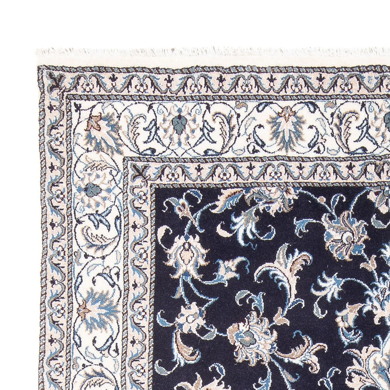 Dywan perski - Nain - 238 x 167 cm - ciemnoniebieski