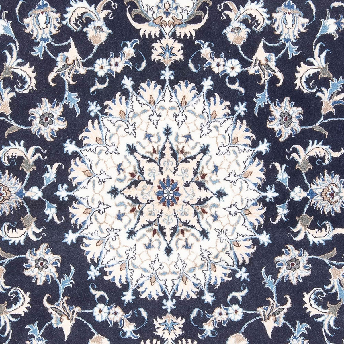 Dywan perski - Nain - 241 x 167 cm - ciemnoniebieski