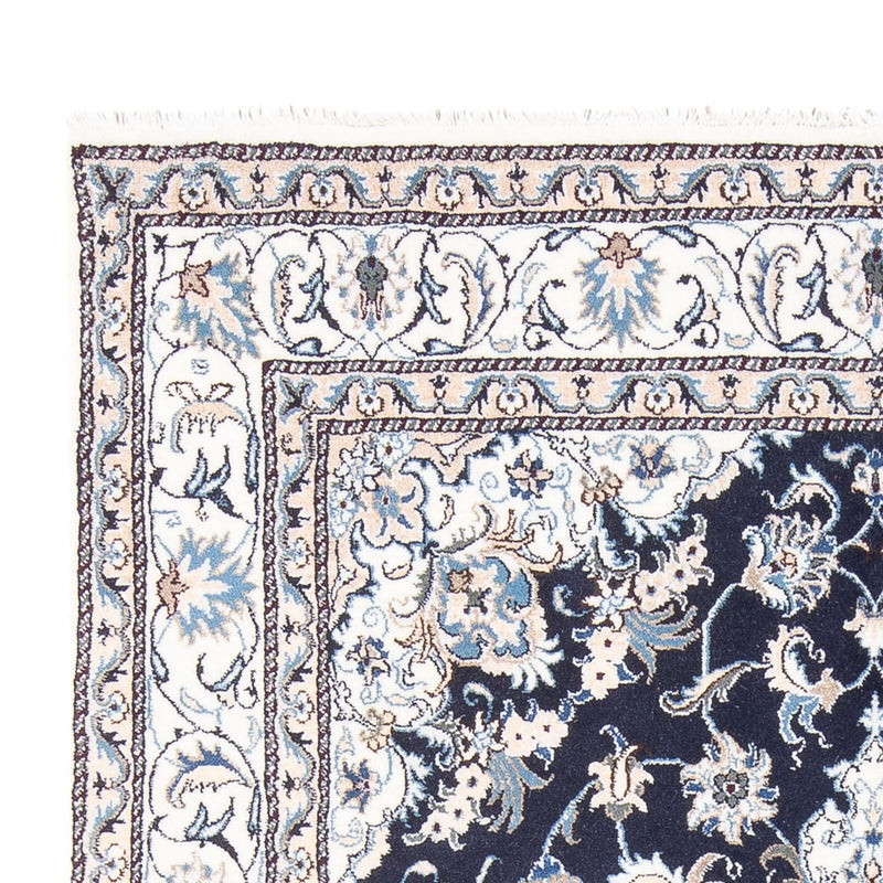 Dywan perski - Nain - 241 x 167 cm - ciemnoniebieski