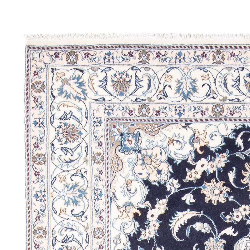 Dywan perski - Nain - 295 x 203 cm - ciemnoniebieski