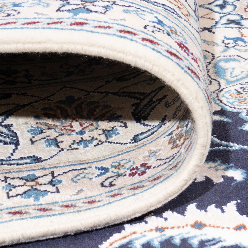 Dywan perski - Nain - 295 x 203 cm - ciemnoniebieski